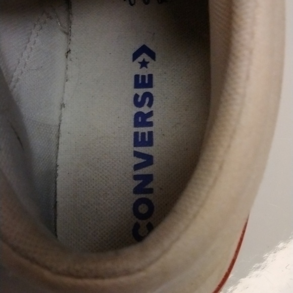 Converse White All Star Chuck Taylor High Top Converse Men’s Sneakers Size 9 - Picture 5 of 8